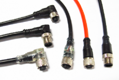 M12-A型B型电缆连接器