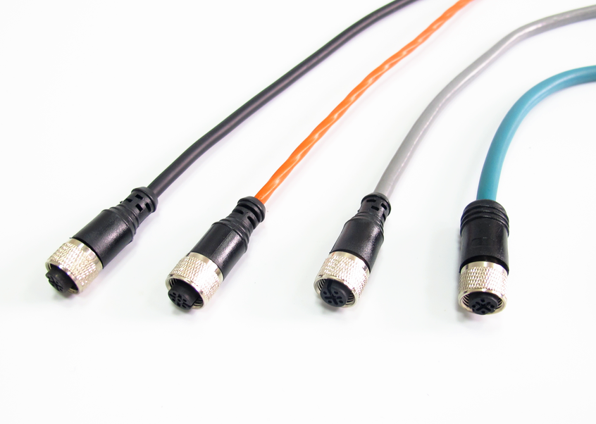 m12-4p5p插头线缆长度可定制